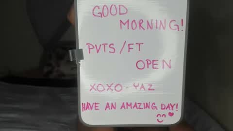 Snapshot of yasminayazzie chatting on 12, 9, 2025 Yasmina online show from 12, 9, 2025