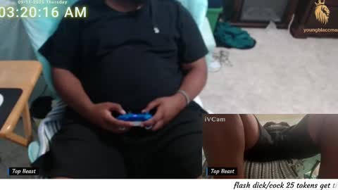 younblaccman6969 online show from 11, 9, 2025