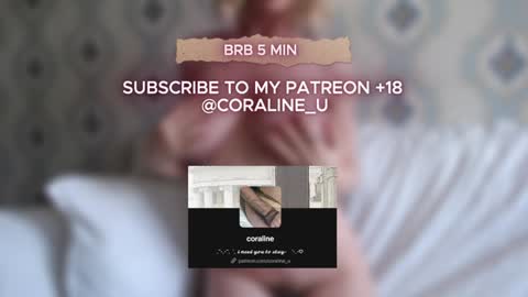 Snapshot of your_coraline_ chatting on 25, 1, 2025 your_coraline_ online show from 25, 1, 2025
