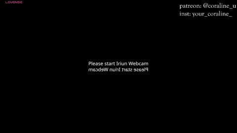 Snapshot of your_coraline_ chatting on 7, 10, 2025 your_coraline_ online show from 7, 10, 2025