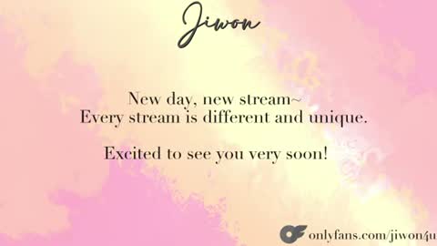 J i w o n   online show from 28, 6, 2026