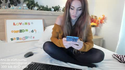 Snapshot of zaraagnes chatting on 11, 12, 2024 Agnes online show from 11, 12, 2024