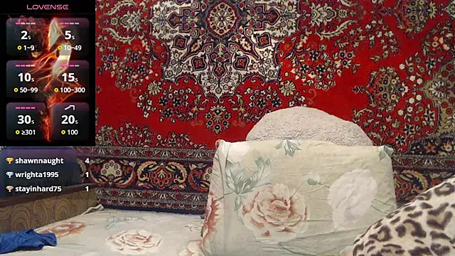 Sandra Carina online show from 2, 11, 2025