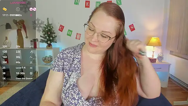 CutieGinger online show from 18, 1, 2025