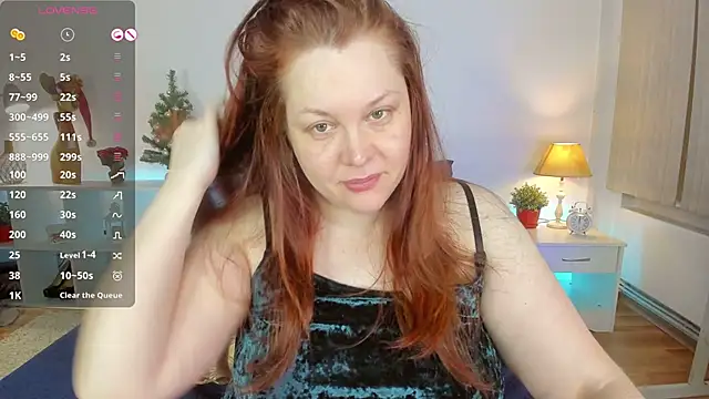 CutieGinger online show from 25, 1, 2025