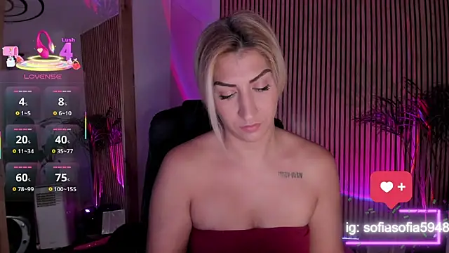 sofiah  online show from 2, 11, 2025