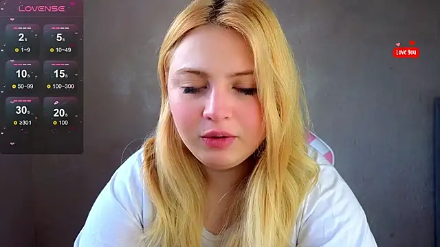 shy blondiee online show from 14, 3, 2025