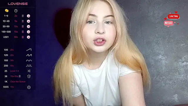 shy blondiee online show from 14, 10, 2025