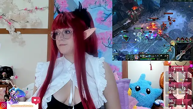 Snapshot of NaomiShimizu chatting on 23, 2, 2025 NaomiShimizu online show from 23, 2, 2025