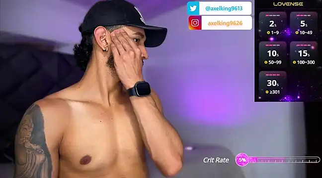 AxelKing1326 online show from 21, 1, 2025