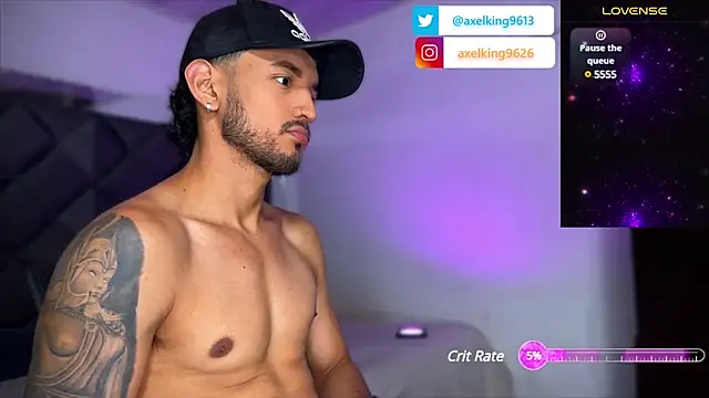 AxelKing1326 online show from 25, 1, 2025
