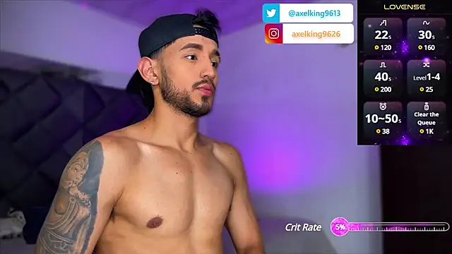 AxelKing1326 online show from 18, 2, 2025