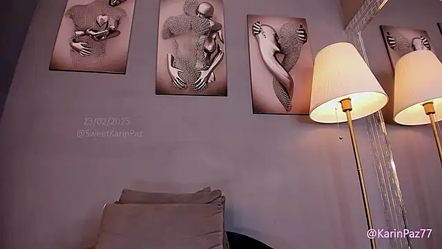 sweet karinpaz777 online show from 23, 2, 2025