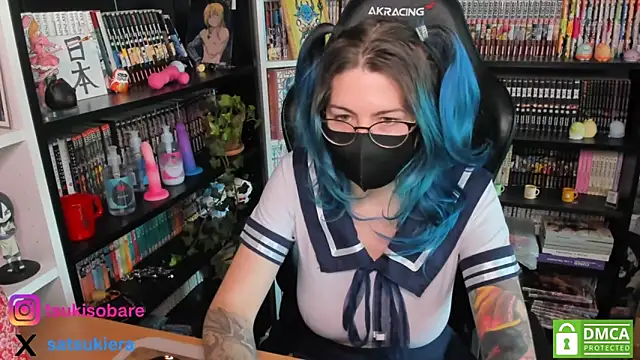 Snapshot of _Satsuki_ chatting on 12, 9, 2025 Satsuki online show from 12, 9, 2025