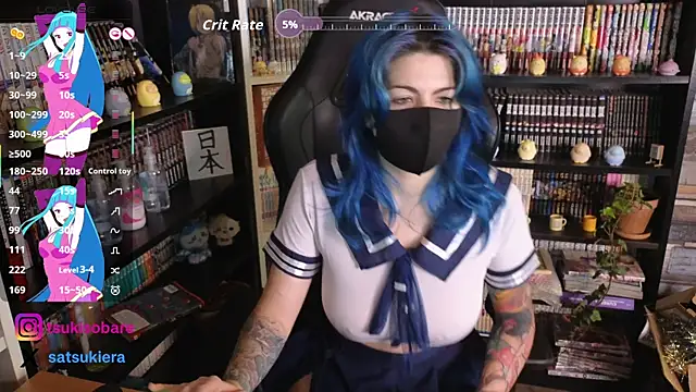 Snapshot of _Satsuki_ chatting on 16, 11, 2025 Satsuki online show from 16, 11, 2025