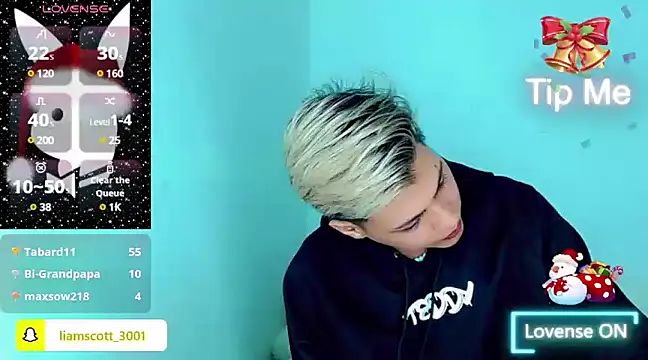 Liamscott  online show from 13, 12, 2024