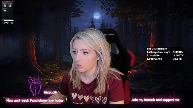 Lisaonthemoon online show from 4, 12, 2024