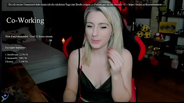 Lisaonthemoon online show from 10, 9, 2025