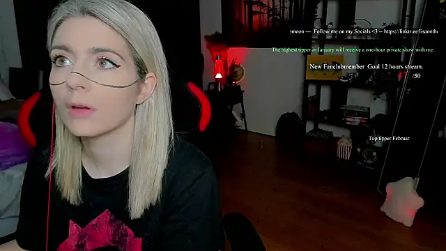 Lisaonthemoon online show from 2, 2, 2026