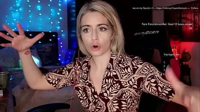 Lisaonthemoon online show from 3, 6, 2026