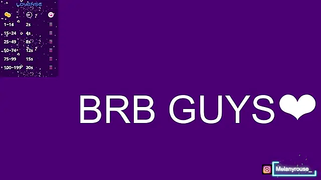 melanyrouse1 online show from 31, 1, 2025