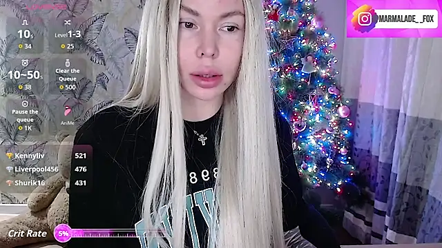 Marmalade Fox online show from 17, 12, 2025