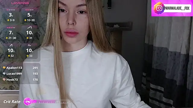 Marmalade Fox online show from 12, 2, 2026