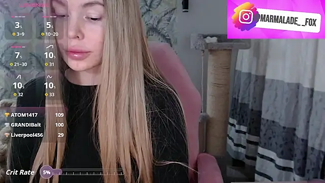 Marmalade Fox online show from 5, 3, 2026