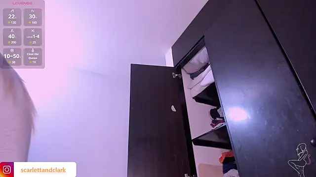 ScarlettAndClark online show from 13, 2, 2025