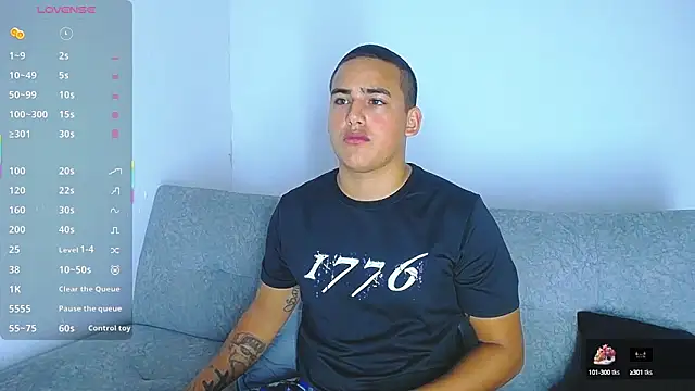 Latino Junge online show from 4, 3, 2025