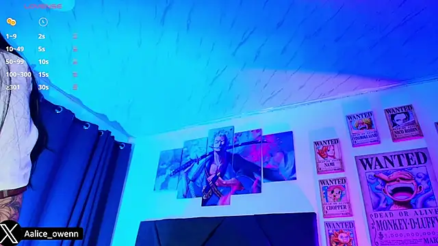 Aliceowenn online show from 31, 1, 2026