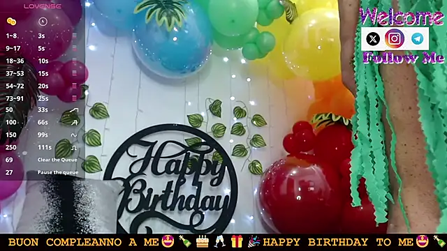 Snapshot of SofiaMadisson chatting on 27, 1, 2025 SofiaMadisson online show from 27, 1, 2025