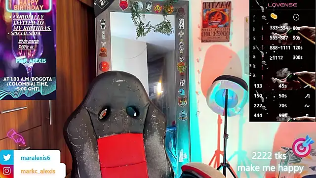 marckalexis online show from 10, 3, 2026