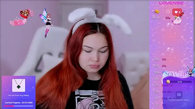 Snapshot of MissClarks chatting on 17, 12, 2024 MissClarks online show from 17, 12, 2024