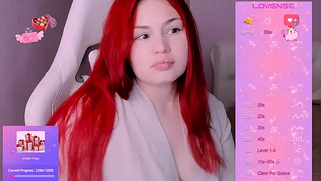 Snapshot of MissClarks chatting on 18, 1, 2025 MissClarks online show from 18, 1, 2025