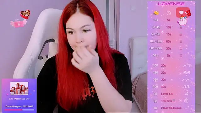 Snapshot of MissClarks chatting on 24, 2, 2025 MissClarks online show from 24, 2, 2025