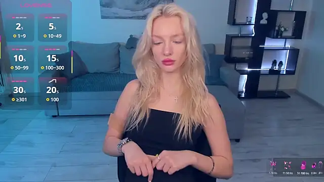 AleksaBlonde online show from 2, 3, 2026