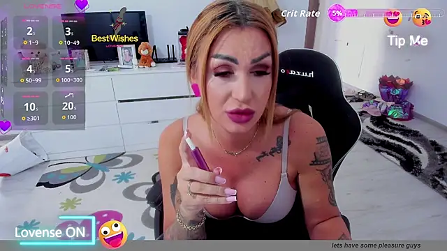 GlossyDiamondX online show from 25, 9, 2025