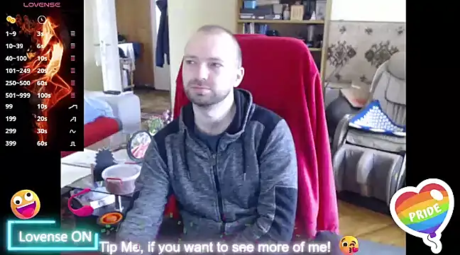 RealManHaveHairy online show from 17, 3, 2025