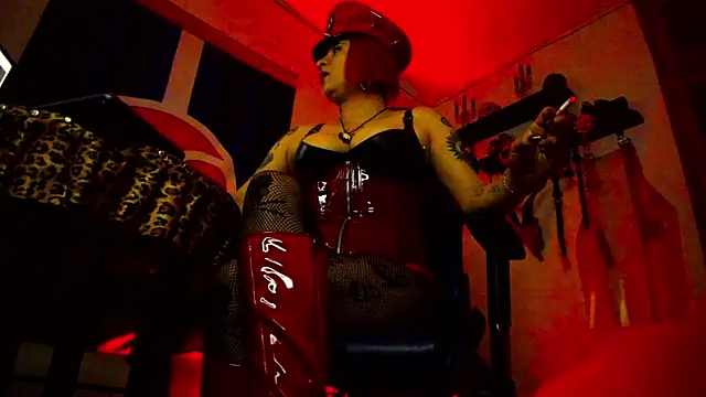 DominatrixBlue online show from 3, 2, 2025