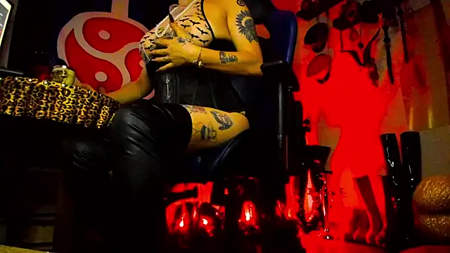 DominatrixBlue online show from 10, 2, 2025