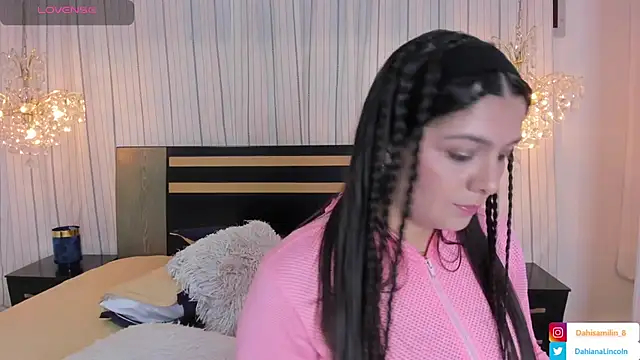 Snapshot of DahianaLincoln chatting on 29, 1, 2025 DahianaLincoln online show from 29, 1, 2025
