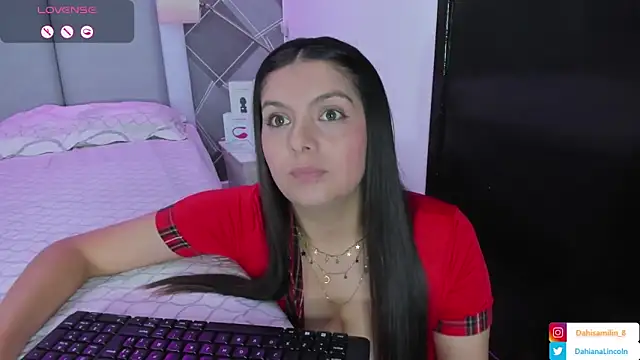 Snapshot of DahianaLincoln chatting on 12, 2, 2025 DahianaLincoln online show from 12, 2, 2025