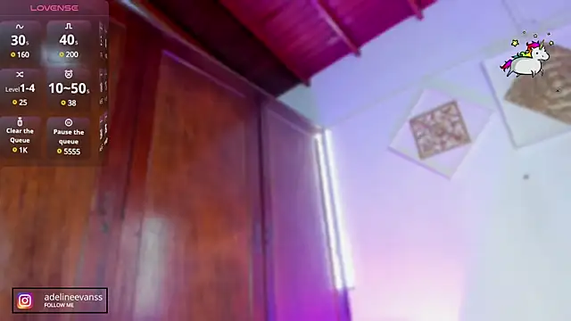 AdelineEvanss online show from 16, 12, 2024