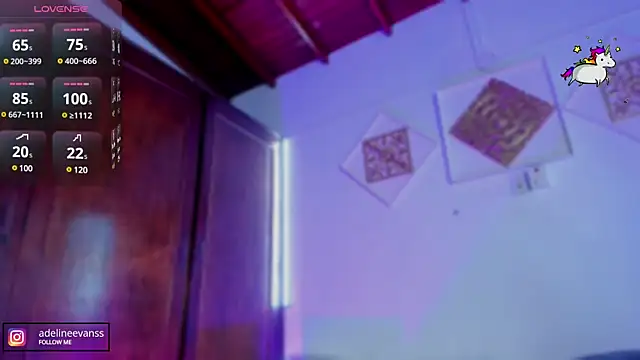 AdelineEvanss online show from 18, 12, 2024