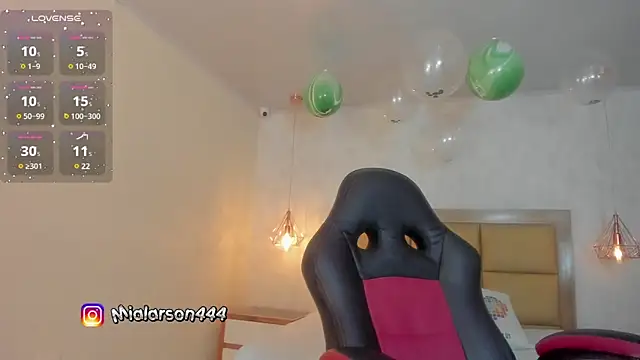 Snapshot of LARSONMIA chatting on 25, 1, 2025 LARSONMIA online show from 25, 1, 2025