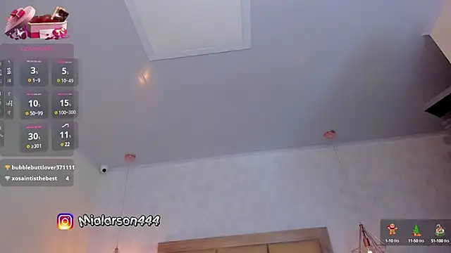 Snapshot of LARSONMIA chatting on 13, 2, 2025 LARSONMIA online show from 13, 2, 2025