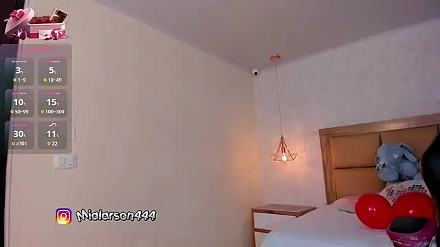 Snapshot of LARSONMIA chatting on 14, 2, 2025 LARSONMIA online show from 14, 2, 2025