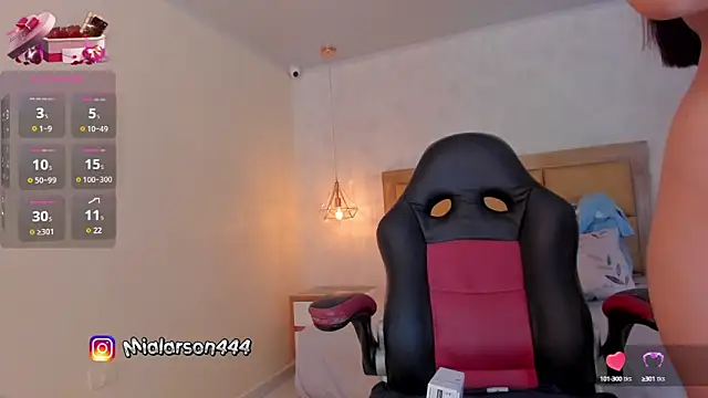 Snapshot of LARSONMIA chatting on 17, 2, 2025 LARSONMIA online show from 17, 2, 2025