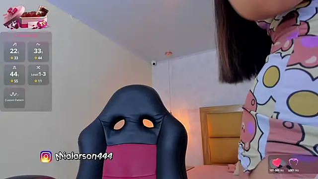 Snapshot of LARSONMIA chatting on 22, 2, 2025 LARSONMIA online show from 22, 2, 2025